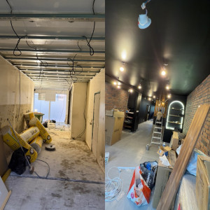 Photo de galerie - Rénovation dans une salon coiffure ?‍♂️ 