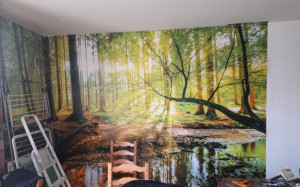 Photo de galerie - Peinture - Tapisserie