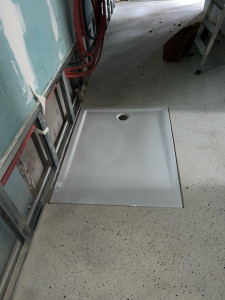 Photo de galerie - Bac à douche encastrée 