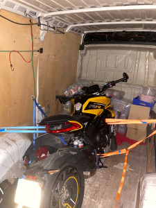 Photo de galerie - Livraison moto