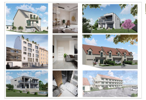 Photo de galerie - Maquette et vues 3D