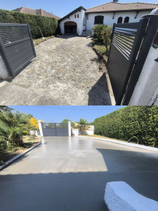 Photo de galerie - Une dalle de béton bien faite