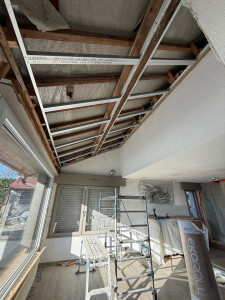 Photo de galerie - Démontage et montage d’une ossature 