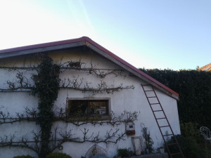 Photo de galerie - Remplacement planche de rive 