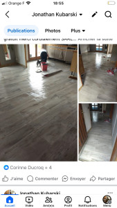 Photo de galerie - Pose de carrelage 