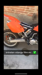 Photo de galerie - Entretien, moto