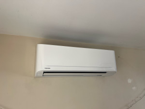 Photo de galerie - Pose d’une unité intérieur Toshiba
