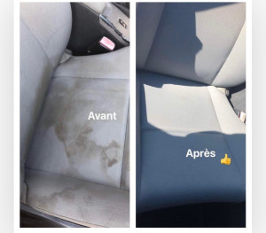 Photo de galerie - Nettoyage siège et tapis de voiture 