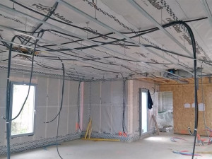 Photo de galerie - Câblage d’une maison neuve 
