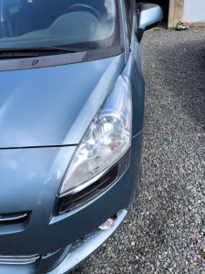 Photo de galerie - Restauration vitre de phare