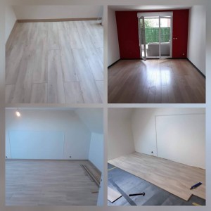 Photo de galerie - Pose de parquet - Revêtement de sol