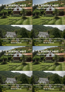 Photo de galerie - Tonte de pelouse Débroussailleuse ramassage de feuilles entretien jardin 