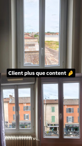 Photo de galerie - Nettoyage de vitres à domicile 