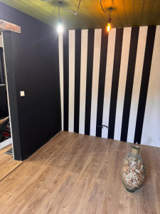 Photo de galerie - Pose de papiers et parquets 