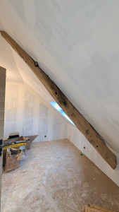 Photo de galerie - Ponçage de poutre