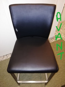 Photo de galerie - Chaise haute avec housse à changer avant 