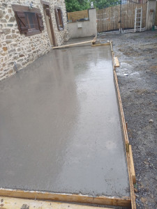 Photo de galerie - Dalle béton 