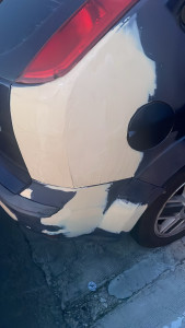 Photo de galerie - Fait par mes soins c'était l'aile arrière de ma voiture avant la peinture