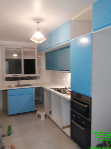 Photo de galerie - Montage de meuble cuisine et salle de bain 
Pose de carrelage 