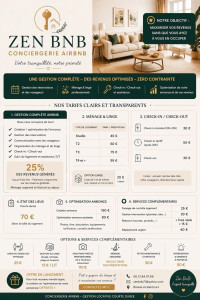 Photo de galerie - Tarifs détaillé des prestations 