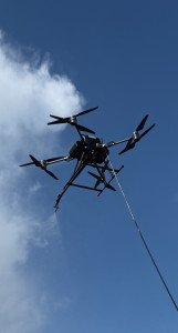 Photo de galerie - Drone équipé pour le nettoyage 