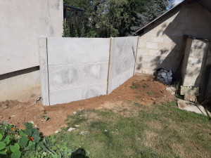 Photo de galerie - Réalisation de mur en beton
