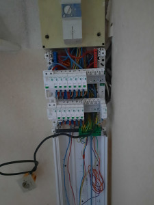 Photo de galerie - Travaux électriques en installation neuve 
