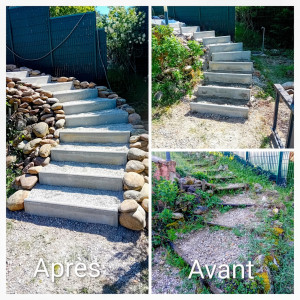 Photo de galerie - Aménagement d'un escalier