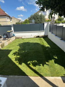 Photo de galerie - Voici le après la pose de gazon
