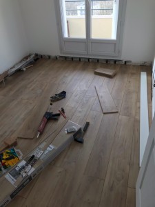 Photo de galerie - Pose de parquet - Revêtement de sol