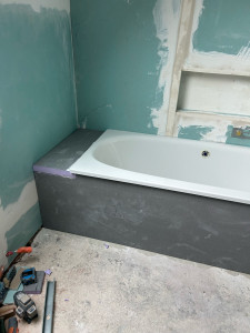 Photo de galerie - Installation d’une baignoire 