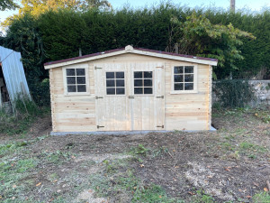 Photo de galerie - Pose de cabane de jardin 