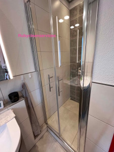 Photo de galerie - Salle de bain client privé 