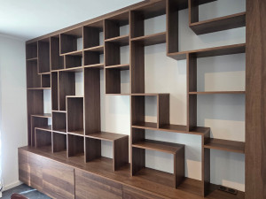 Photo de galerie - Bibliothéque sur mesure