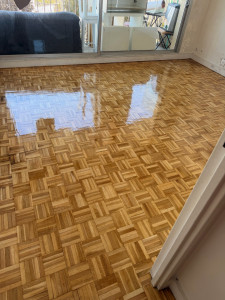 Photo de galerie - Ponçage de parquet