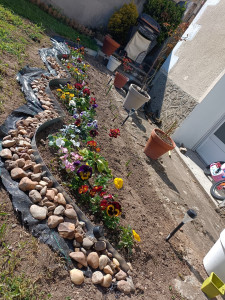 Photo de galerie - Création de parterre 