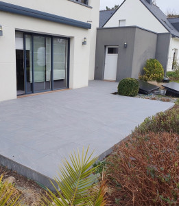 Photo de galerie - Terrasse en carrelage 