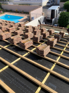 Photo de galerie - Couverture d’une toiture 