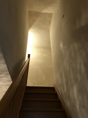 Photo de galerie - Enduisage cage d escalier