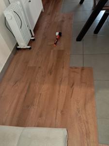 Photo de galerie - Pose de parquet 