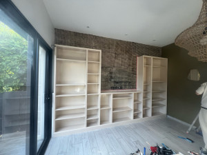 Photo de galerie - Rénovation d’une bibliothèque 