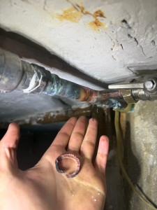 Photo de galerie - Remplacement joins 20/27 + soudure 