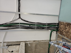 Photo de galerie - Rénovation total d'un appartement électricité refaite à 100% avec tableau fournie et posé 