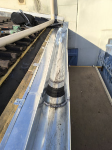 Photo de galerie - Remplacement de gouttière zinc