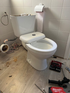 Photo de galerie - Changement de wc