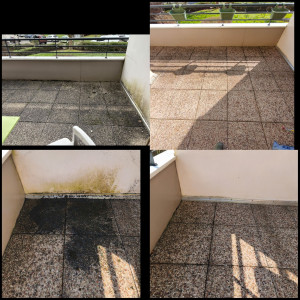 Photo de galerie - Nettoyage de terrasse 