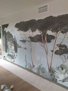 Photo de galerie - Peinture - Tapisserie