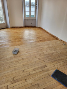 Photo de galerie - Pose de parquet - Revêtement de sol