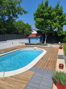 Photo de galerie - Aménagement contour piscine