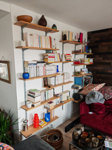 Photo de galerie - Fabrication d'une bibliothèque 